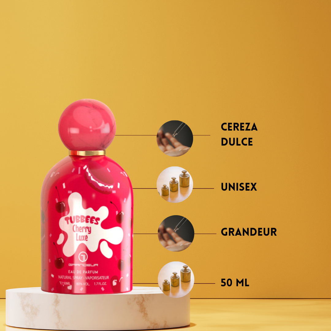 Cherry Luxe | Eau de Parfum Unisex | Tubbees Grandeur Elite