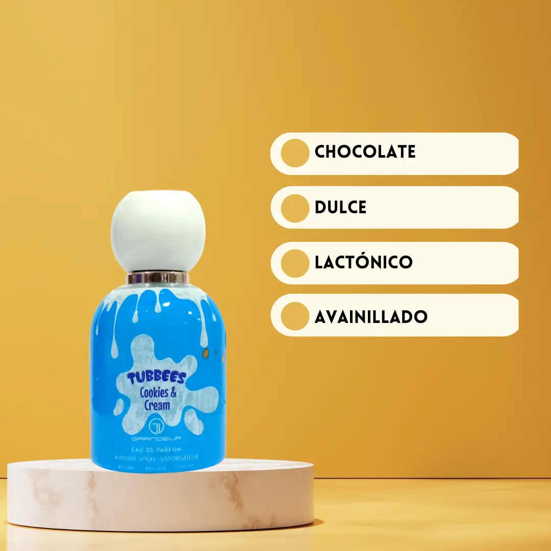 Tubbees Cookies & Cream | Perfume Árabe Unisex | Eau de Parfum