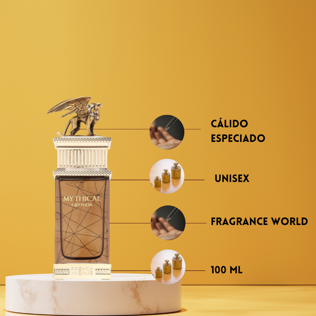Mythical Gryphon EDP 100 ml | Perfume Árabe Masculino Amaderado-Especiado