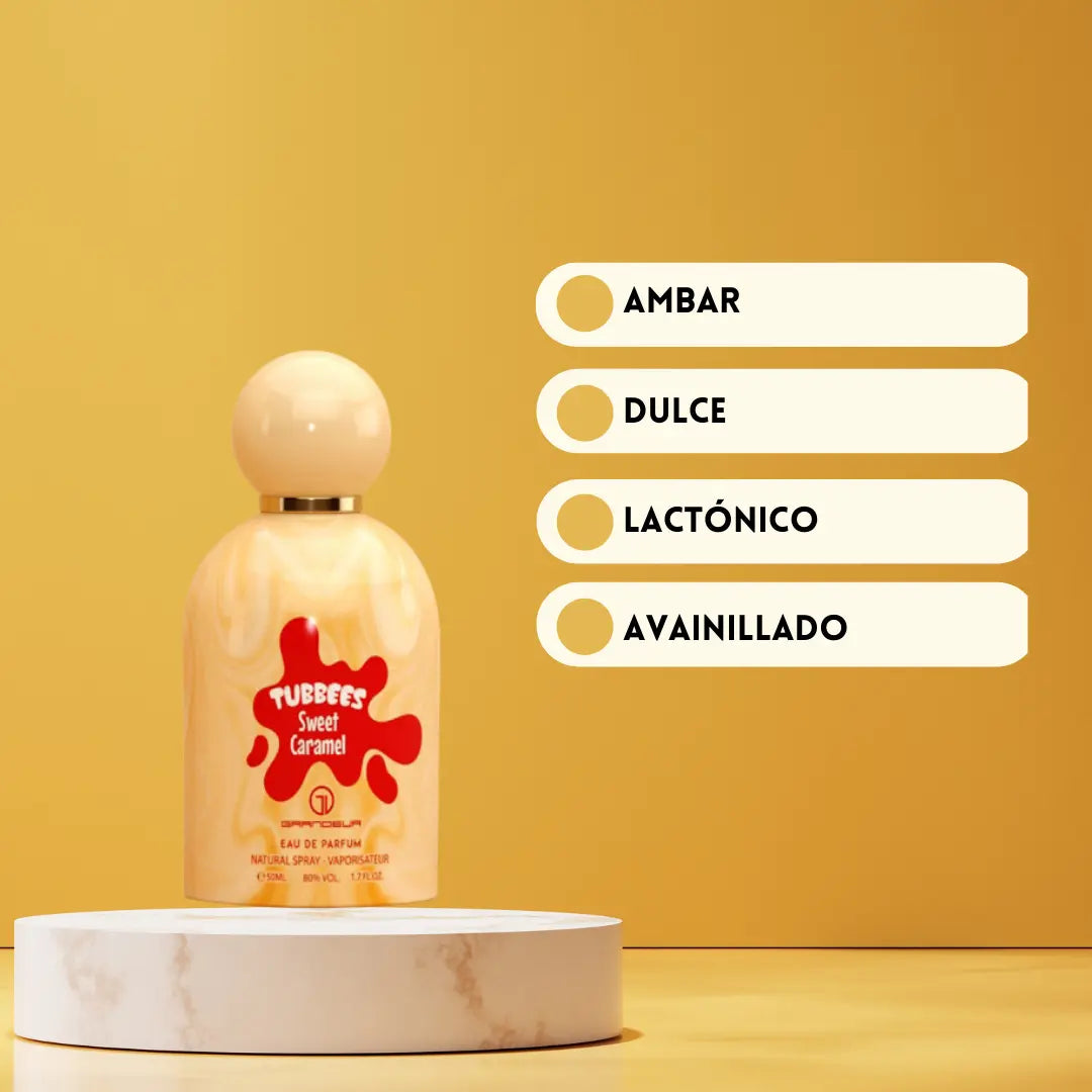 Tubbees Sweet Caramel | Perfume Árabe Unisex | Eau de Parfum