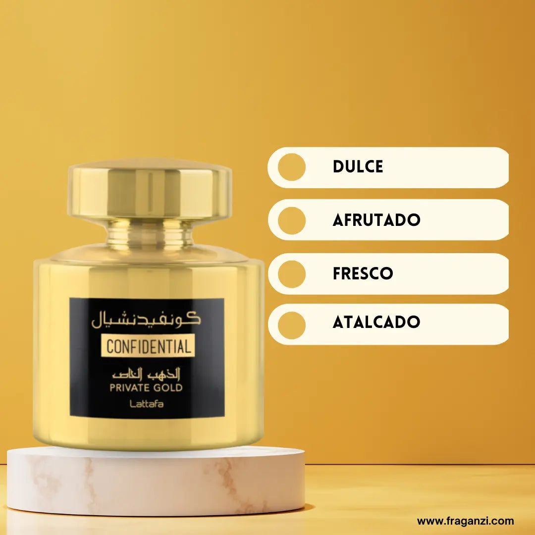 Lattafa Confidential Private Gold