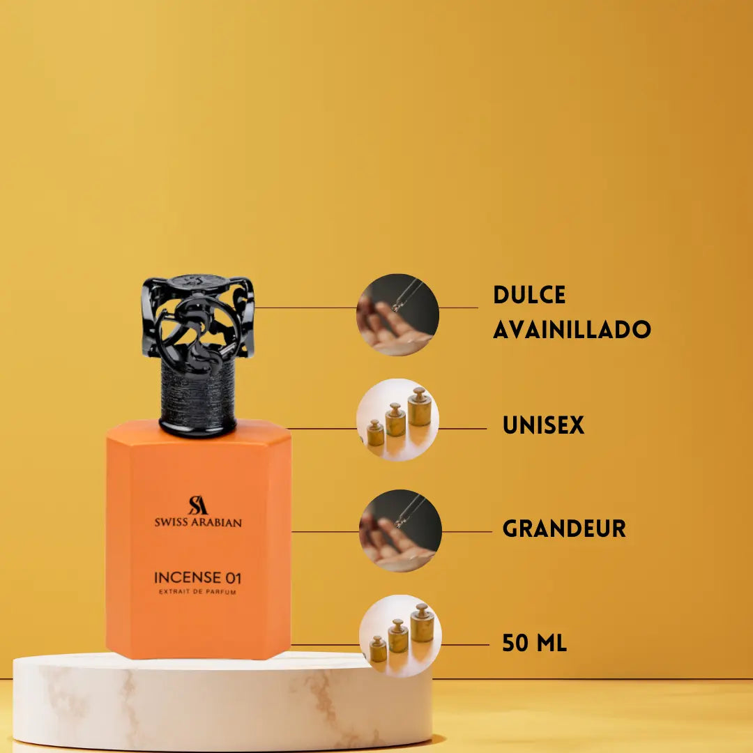 Incense 01 | Perfume Unisex | Eau de Parfum