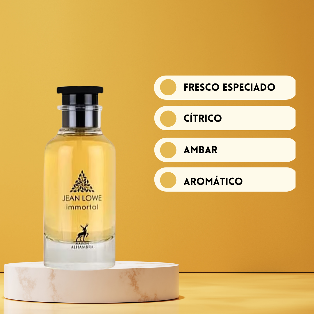 Jean Lowe Immortel - 100 ml - Eau de Parfum para Hombre - Maison Alhambra