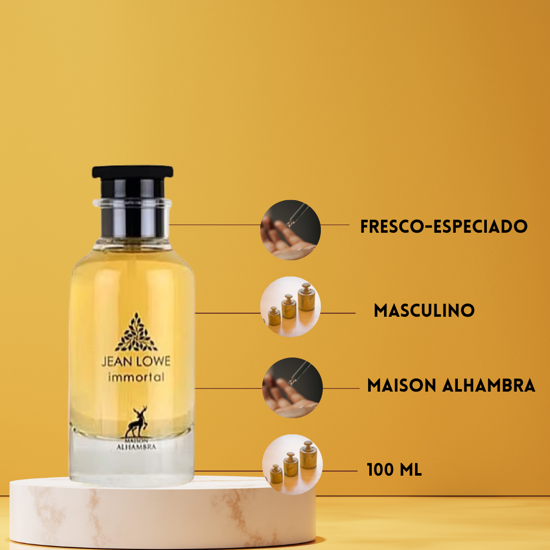 Jean Lowe Immortel - 100 ml - Eau de Parfum para Hombre - Maison Alhambra