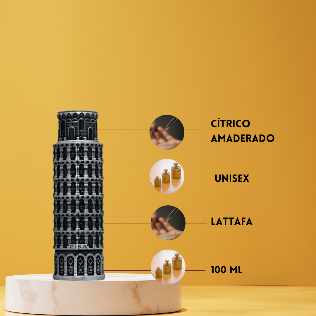Pisa Eau de Parfum 100 ml – Lattafa Perfumes | Perfume Árabe Unisex de Lujo