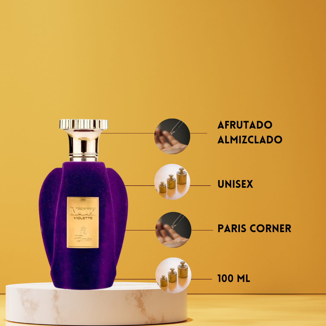 Voux Violette de Paris Corner – Eau de Parfum Unisex