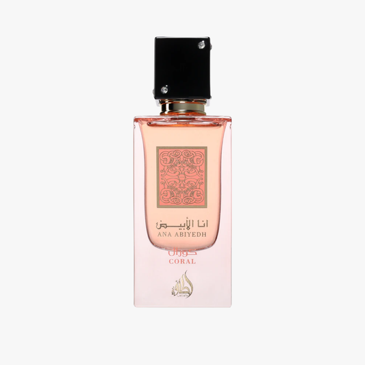 🌺 Ana Abiyedh Coral – Eau de Parfum 60 ml – Lattafa