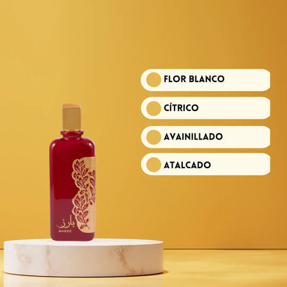 Barez Eau de Parfum por Ard Al Zaafaran | Perfume Árabe Femenino | Floral y Sensual – EDP