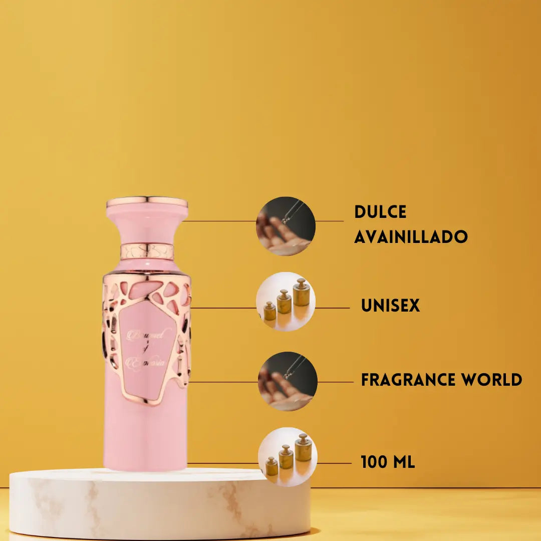 Bouquet of Euphoria | Perfume Árabe Mujer | Floral, Gourmand y Almizclado – Eau de Parfum