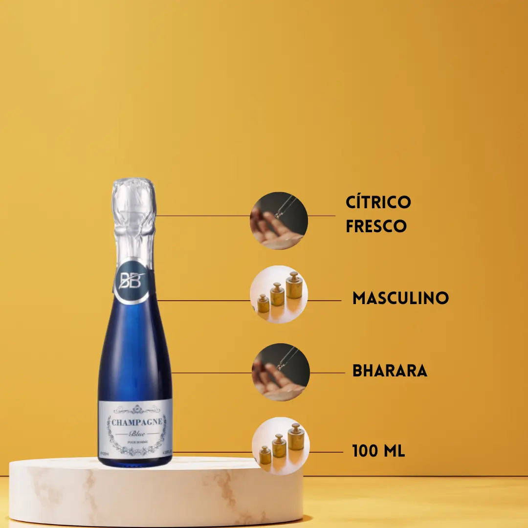 Champagne Blue | Perfume Aromático para Hombre | Eau de Parfum – 100 ml