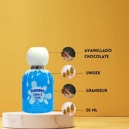 Tubbees Cookies & Cream | Perfume Árabe Unisex | Eau de Parfum
