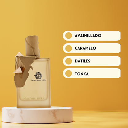 🌫️ Ministry Of Oud Nile Whispers Eau De Parfum 100 ml | Perfume Unisex Amaderado Oriental Intenso