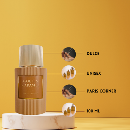 Molten Caramel | Eau de Parfum Unisex | Paris Corner