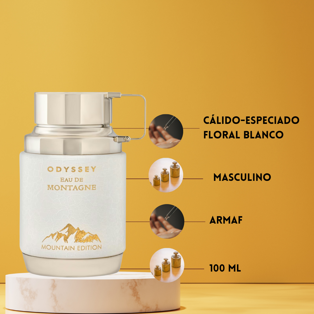 Odyssey Eau de Montagne – Eau de Parfum 100 ml Unisex