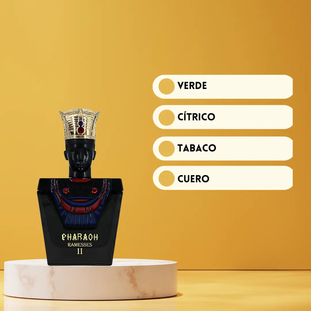 Bharara Pharaoh Ramesses II | Perfume Árabe Unisex | Eau de Parfum