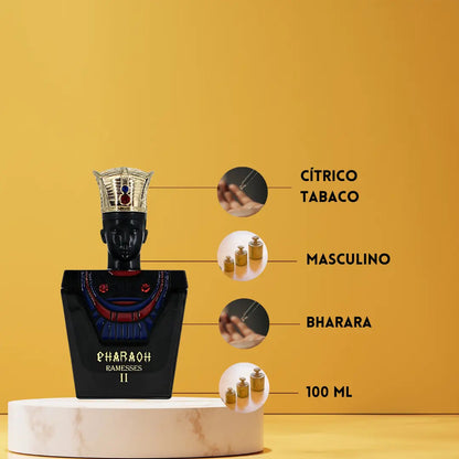 Bharara Pharaoh Ramesses II | Perfume Árabe Unisex | Eau de Parfum