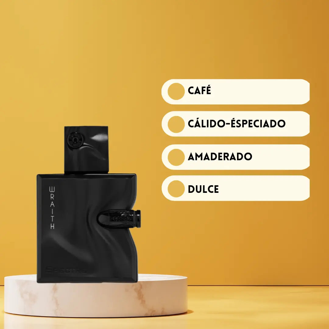 Spectre Wraith | Perfume Árabe | Especiado, Amaderado y Dulce – Eau de Parfum