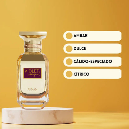 Afnan Violet Bouquet | Perfume Árabe para Mujer | Eau de Parfum