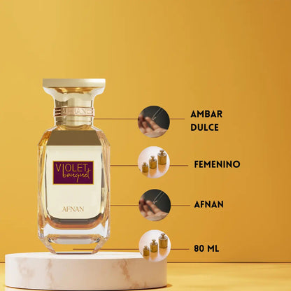 Afnan Violet Bouquet | Perfume Árabe para Mujer | Eau de Parfum