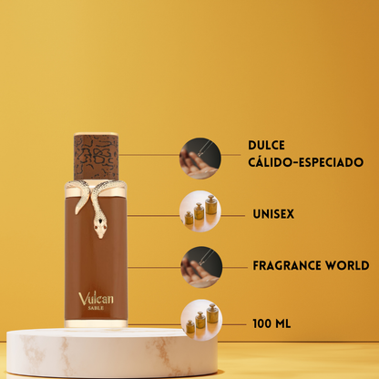 Vulcan Sable | Fragrance world | Eau de Parfum