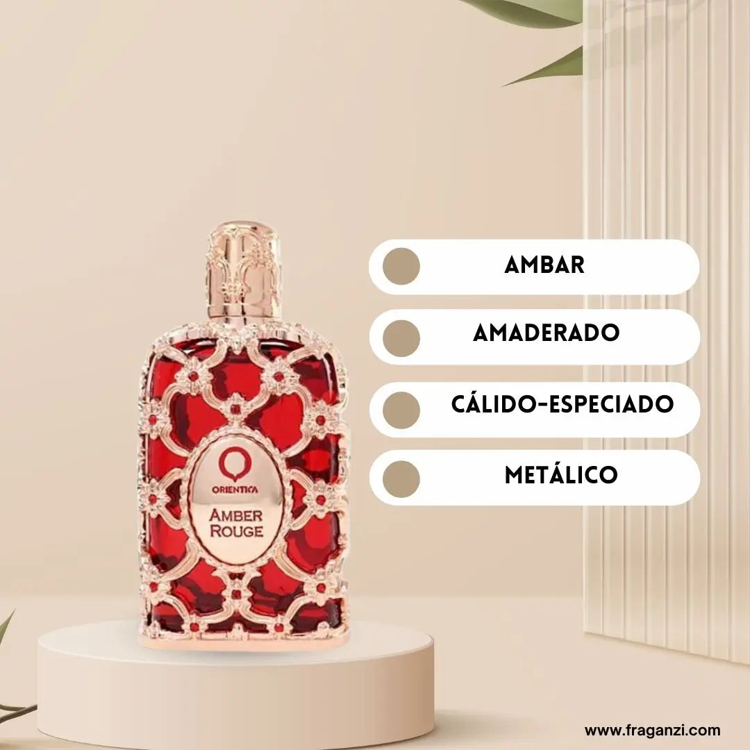 Amber Rouge de Orientica