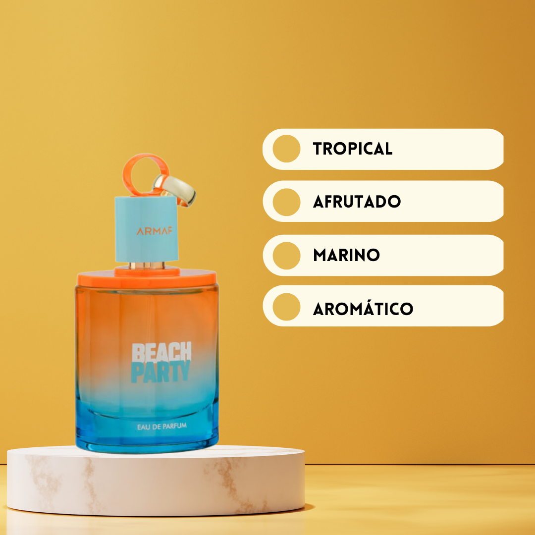 Beach Party Eau de Parfum 100 ml | Perfume Unisex Tropical y Marino de ARMAF