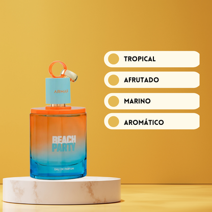 Beach Party Eau de Parfum 100 ml | Perfume Unisex Tropical y Marino de ARMAF