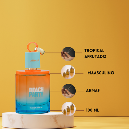 Beach Party Eau de Parfum 100 ml | Perfume Unisex Tropical y Marino de ARMAF