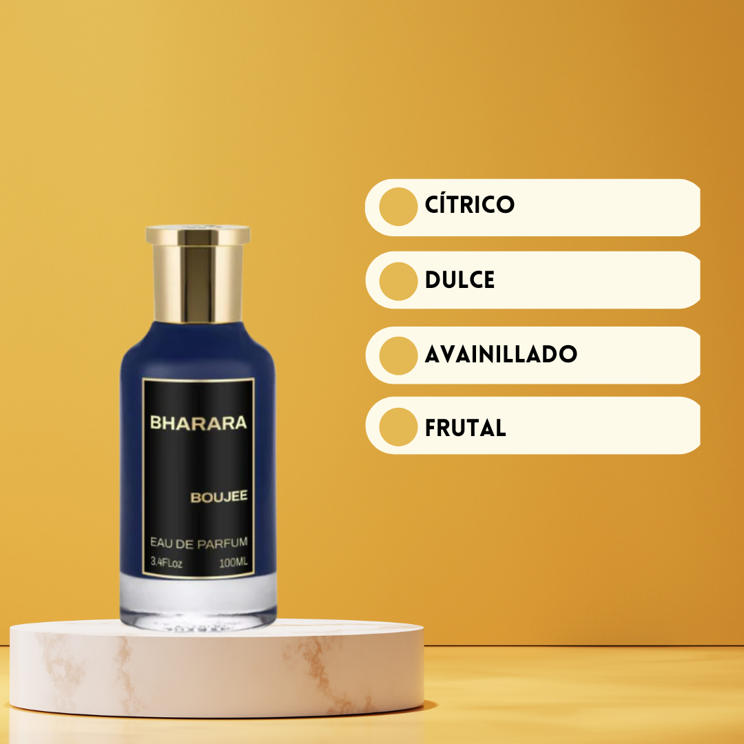 Bharara Boujee Eau de Parfum – Fragancia Unisex de Lujo con Notas Frutales, Especiadas y Amaderadas
