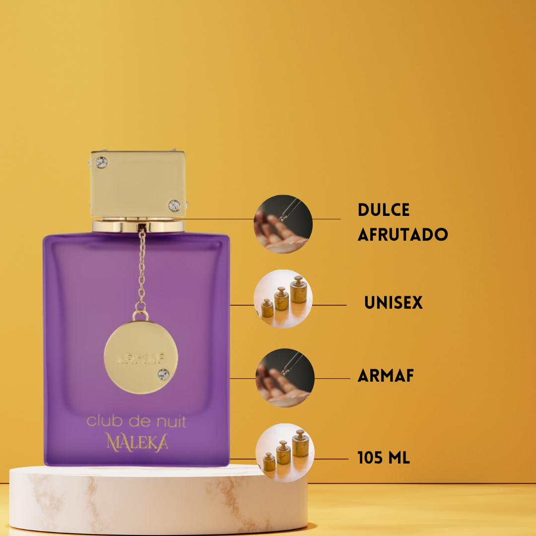 Armaf Club De Nuit Maleka – Eau de Parfum 100 ml | Perfume árabe femenino sofisticado