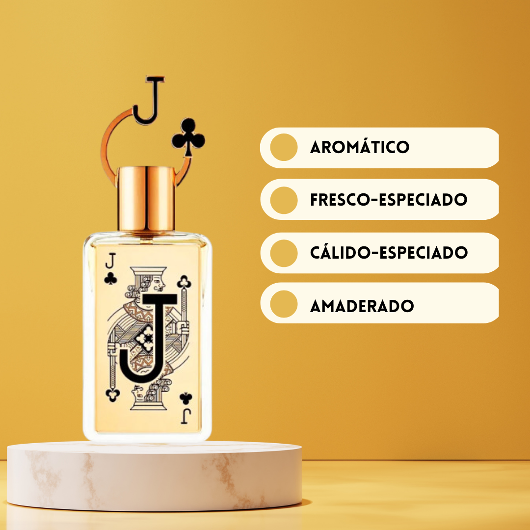 Jack of Clubs Eau de Parfum 100ml | Perfume Masculino Amaderado Especiado