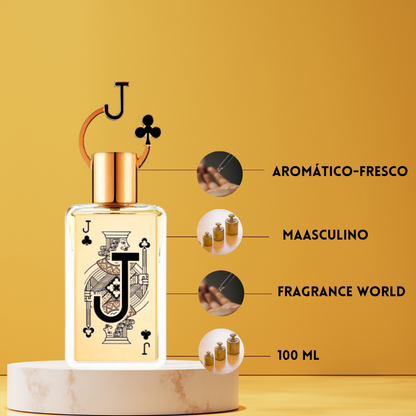 Jack of Clubs Eau de Parfum 100ml | Perfume Masculino Amaderado Especiado