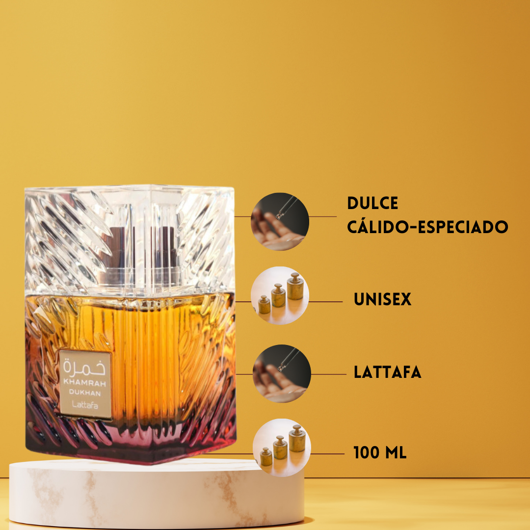 Lattafa Khamrah Dukhan | Eau de Parfum Unisex |