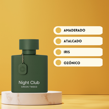 Night Club Green Tweed – Eau de Parfum 100 ml – Fragrance World