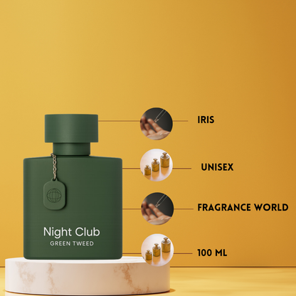 Night Club Green Tweed – Eau de Parfum 100 ml – Fragrance World