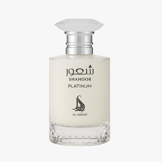 Shahoor Platinum 100 ml – Al Absar | Perfume Árabe Unisex Gourmand Oriental