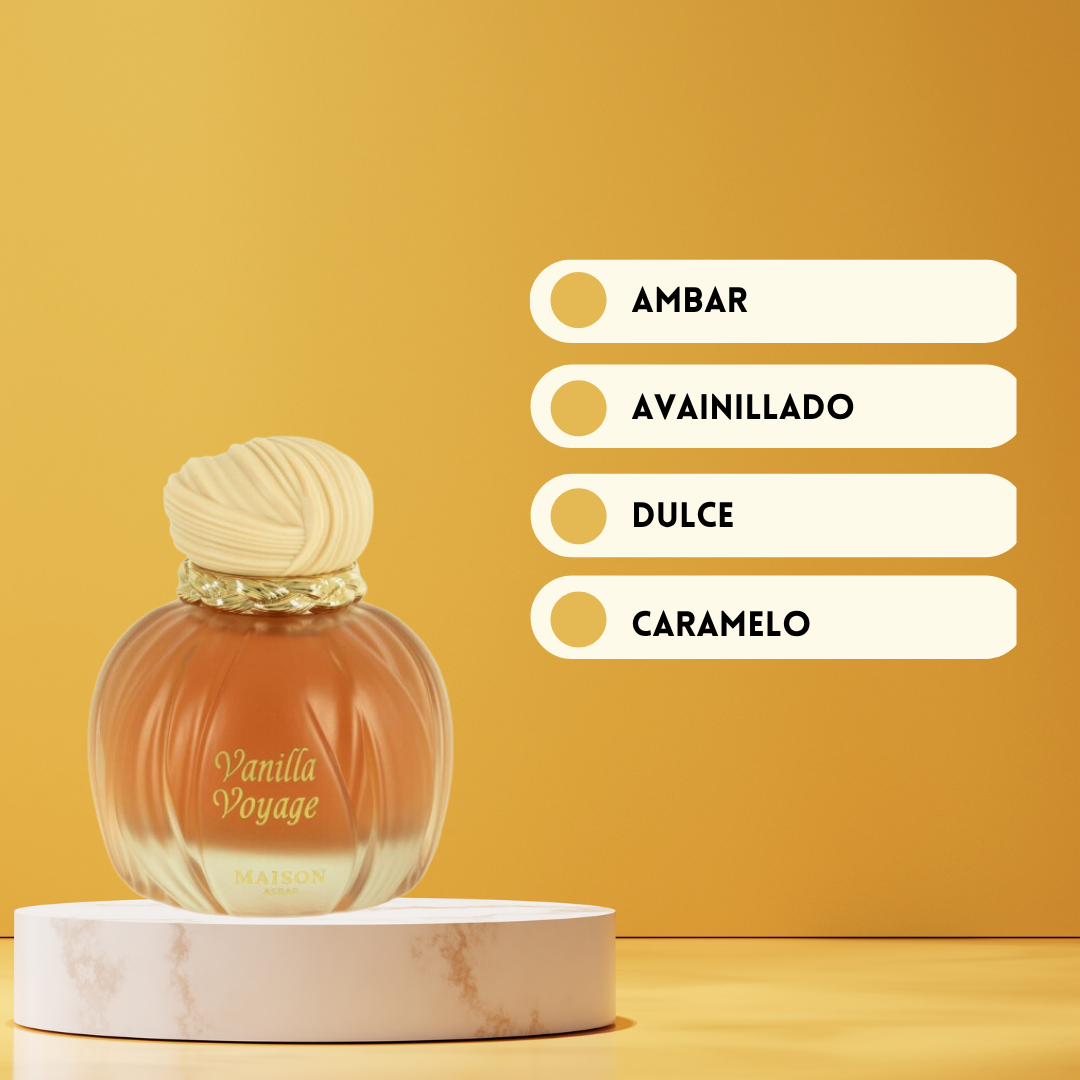 Vanilla Voyage Eau de Parfum 100 ml | Perfume Árabe Unisex Gourmand