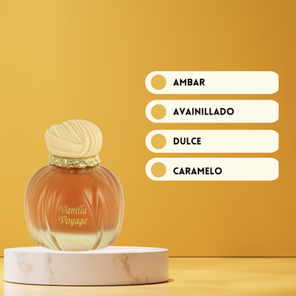 Vanilla Voyage Eau de Parfum 100 ml | Perfume Árabe Unisex Gourmand